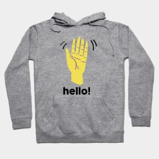 Hello! illustration Hoodie